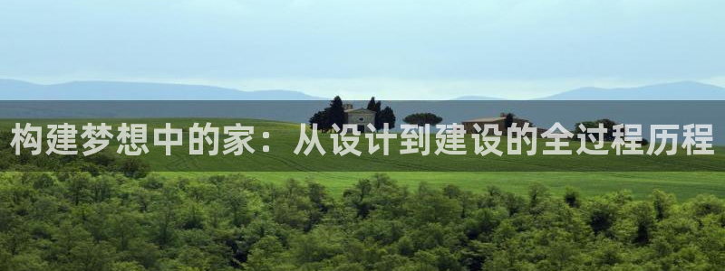 NG体育软件：构建梦想中的家：从设计到建设的全过程历程