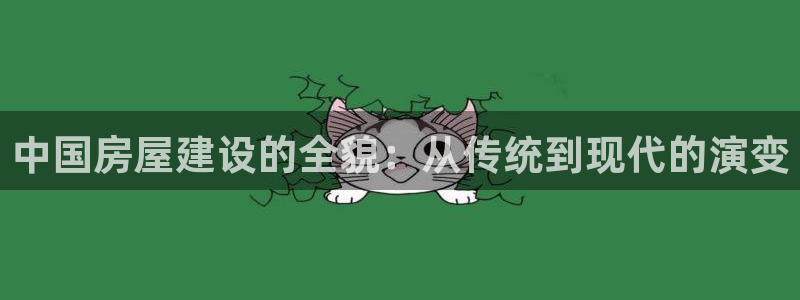 NG体育理财：中国房屋建设的全貌：从传统到现代的演变